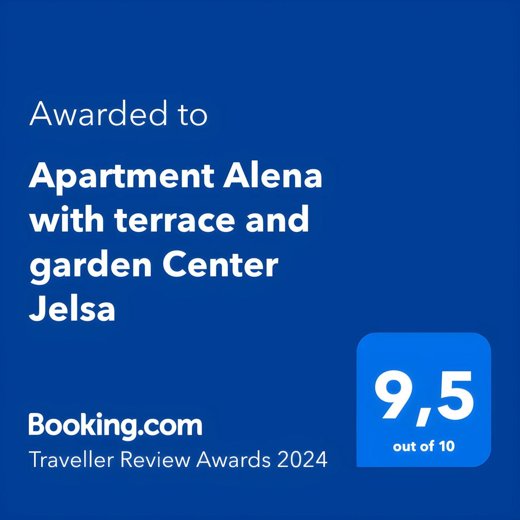 Apartment Alena With Terrace And Garden Center Jelsa Елса Экстерьер фото
